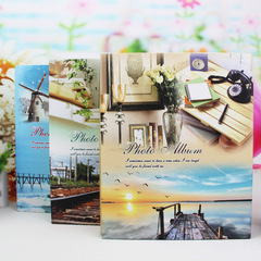 大6寸200張 盒裝相冊 插頁 插袋 50張內頁 6寸過塑 相冊批發影樓