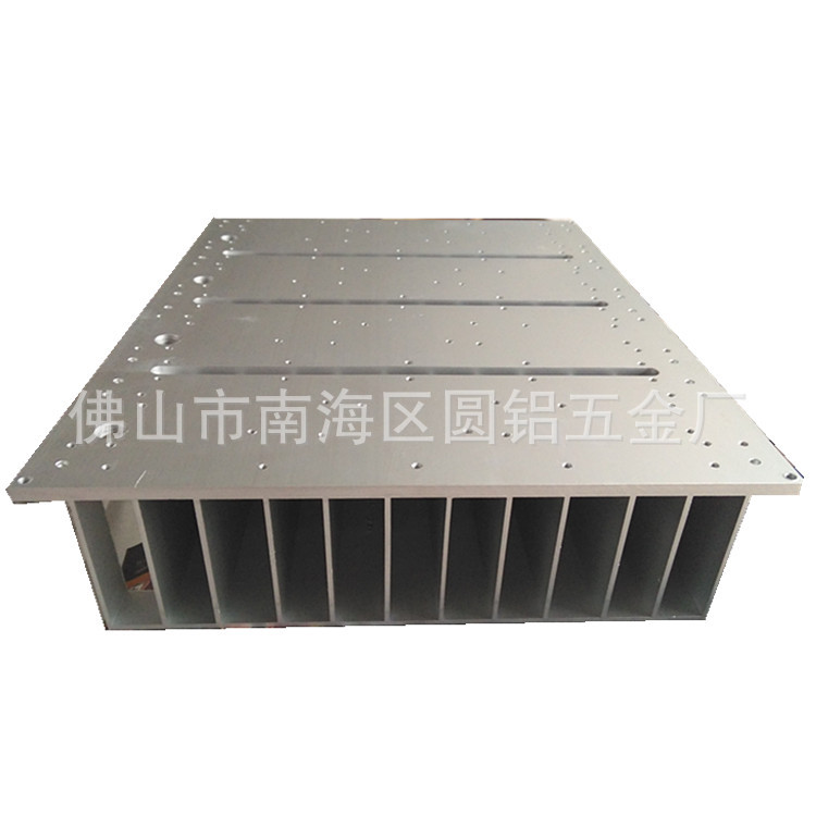 6063 large radiator power radiator aluminum profile CNC processing…