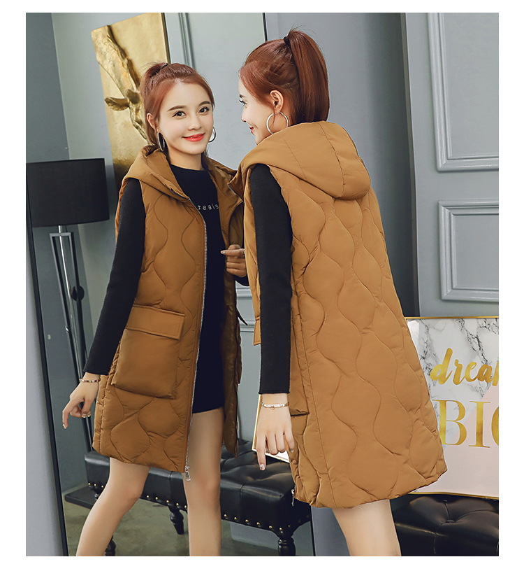Gilet femme en Mélange de coton - Ref 3317561 Image 25