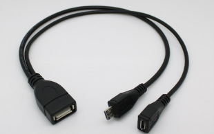 Micro USB OTG Host����������ӹ��,Mciro��+Microĸ