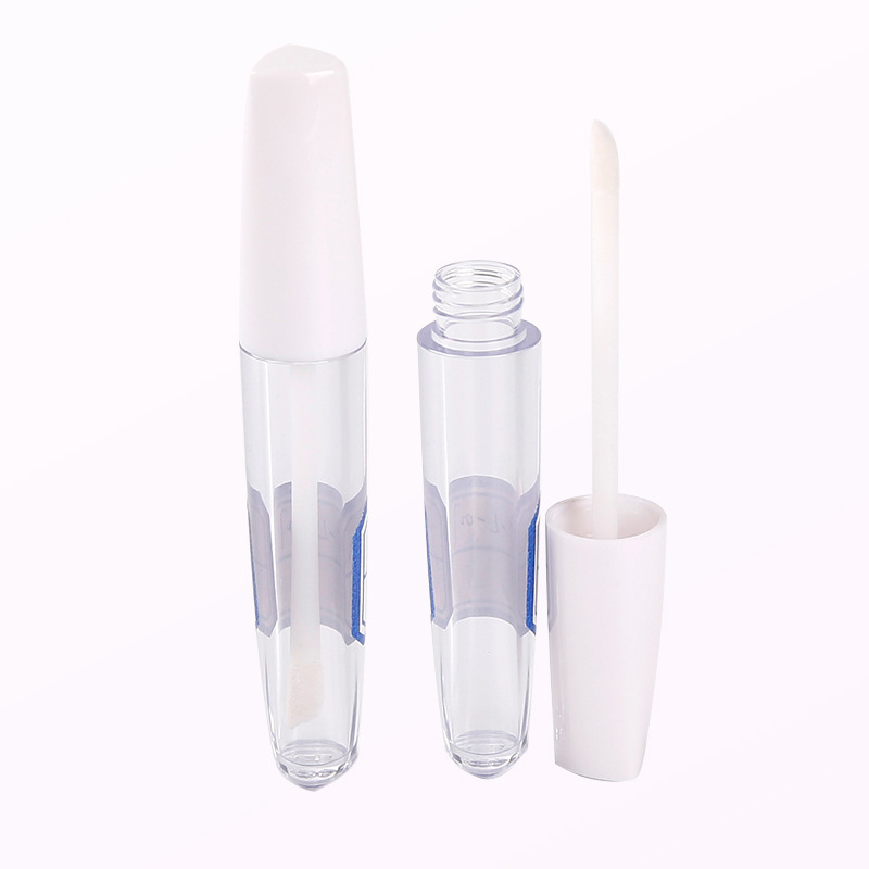 专业定制高档环保化妆品包装唇彩管 精致时尚透明塑料唇彩管