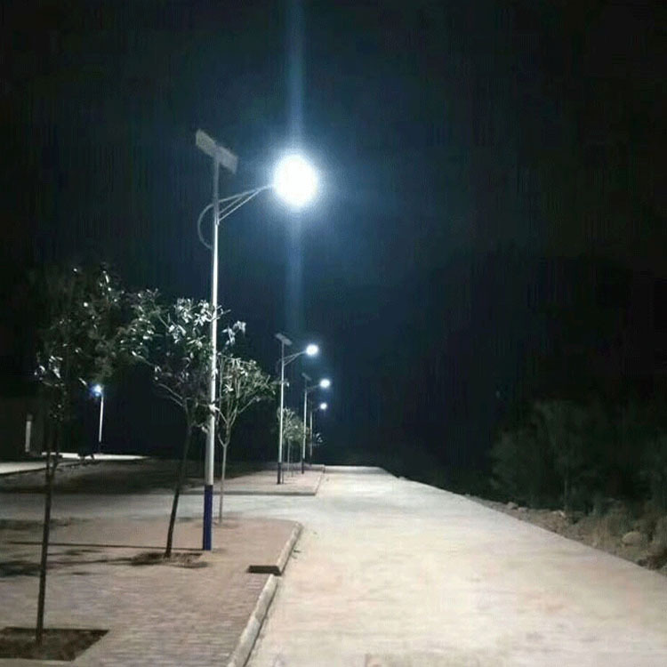 新款分体太阳能路灯农村户外超亮led道路高杆灯全套太阳能6米家用|ms