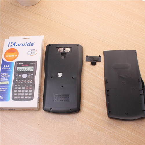 82MS/TL Multifunctional Student Scientific Function Calculator Double Row Display Exam Calculator Manufacturer E9051