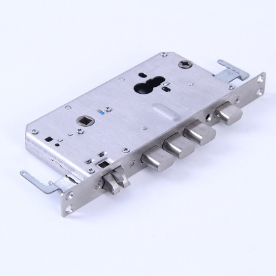 24*240 Fingerprint lock Dedicated Stainless steel Lock body Split ends Mute Lock body Stainless steel lock tongue Box