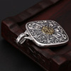 Pendant suitable for men and women, accessory, Chinese horoscope, silver 925 sample