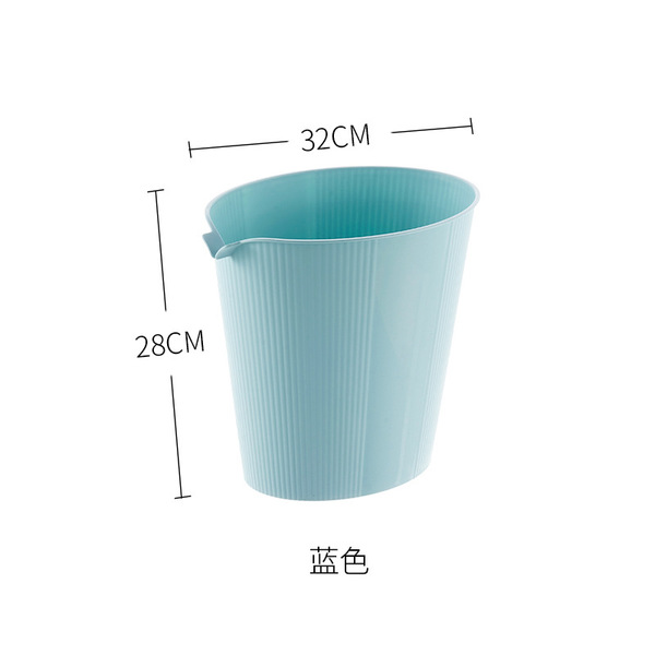 fashionable creative plastic garbage can for home use