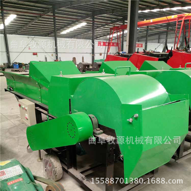 大型养殖场玉米秸秆青储揉丝机厂家   发酵饲料自动进料揉丝机