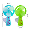 Small air fan, ecological handheld material, summer toy, 12cm