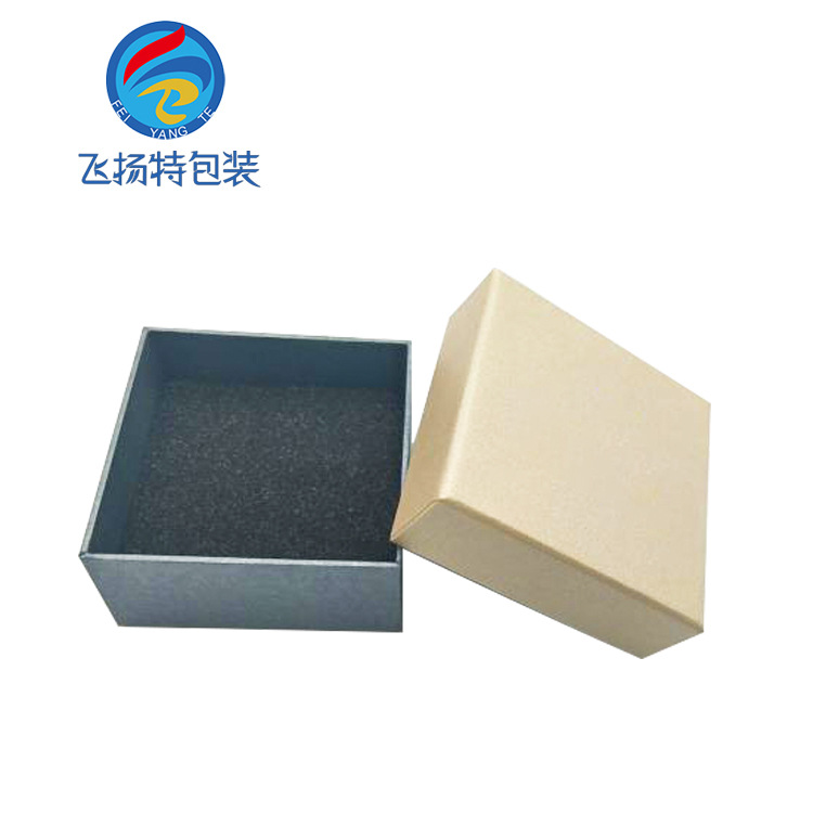 厂家定做首饰盒饰品包装盒 牛皮纸戒指盒 定制天地盖耳钉盒子批发