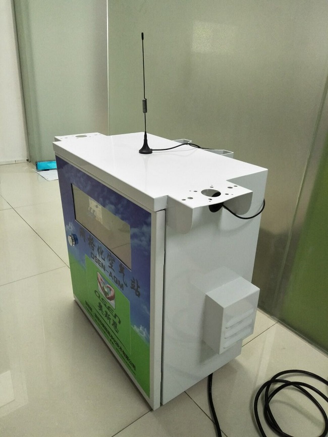 深圳微型空气监测站实时检测室外大气环境PM2.5一氧化碳二氧化硫