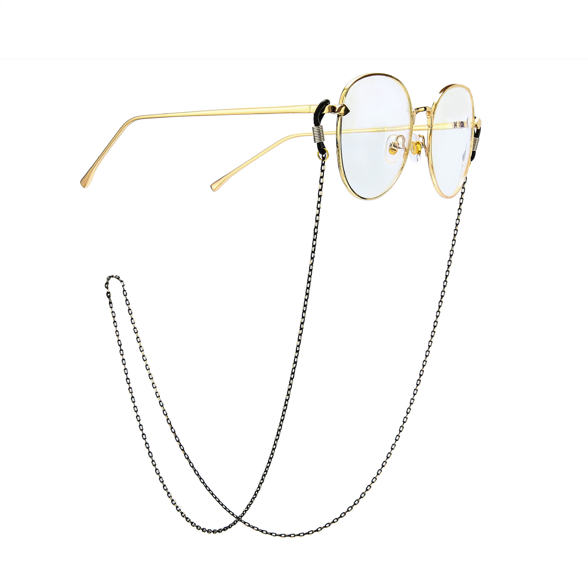 Stainless Steel Bead Chain Sunglasses Chain Non-slip Hanging Chain Glasses Chain display picture 10