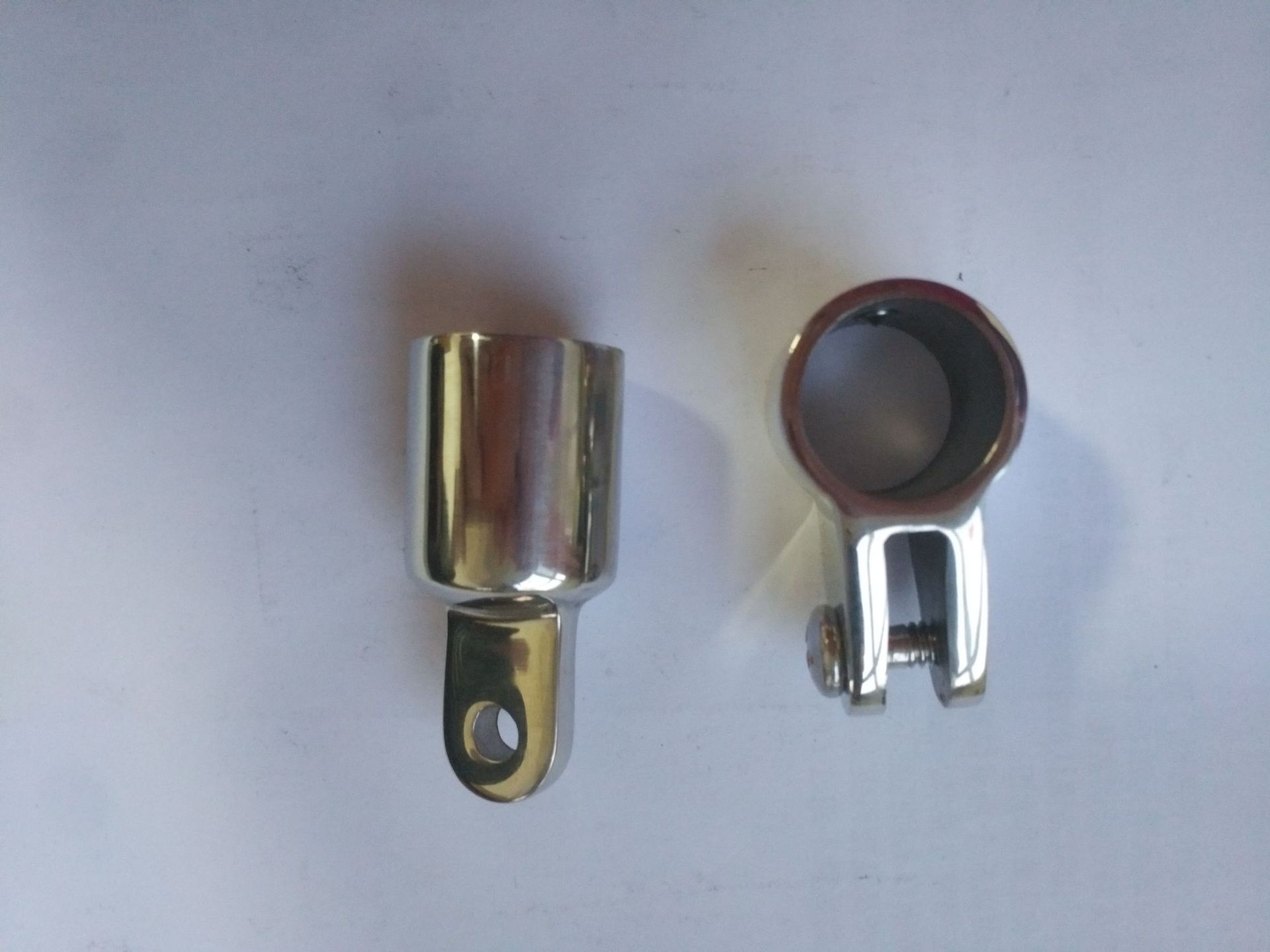 不锈钢滑帽 管座 船用游艇五金遮阳伞游艇扶手配件