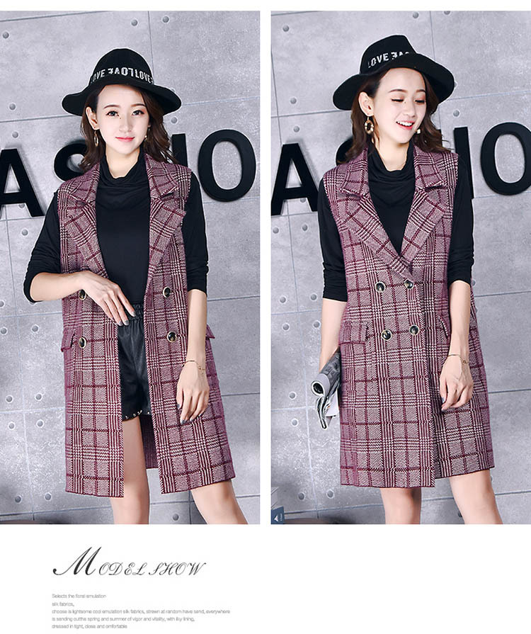 Gilet femme en Mélange de coton - Ref 3317901 Image 17