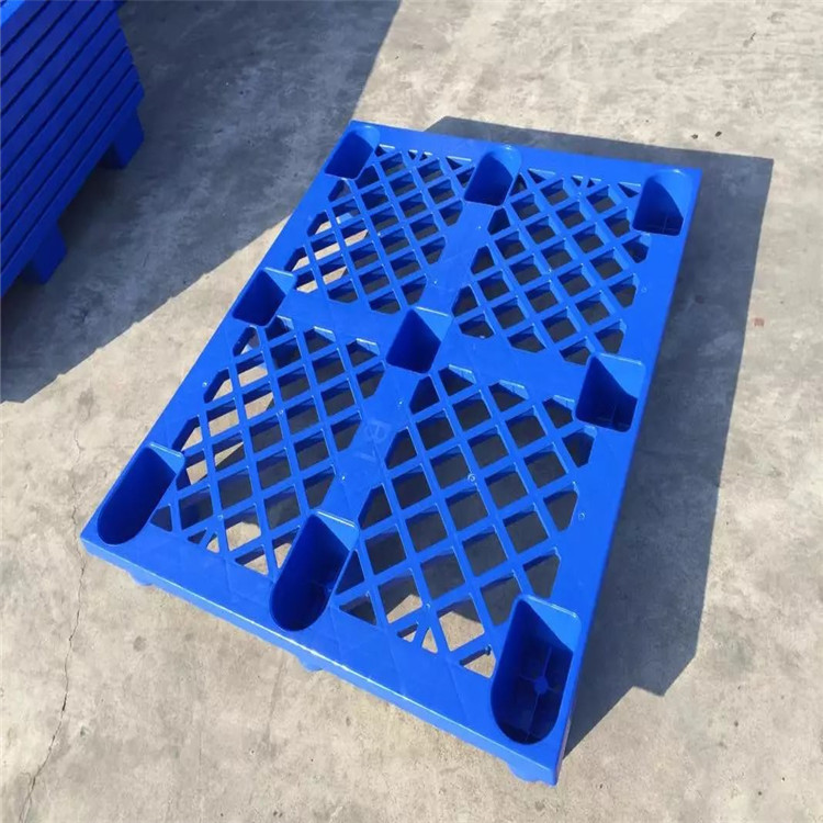福建晋江 1210九脚网格塑料托盘仓库叉车物料卡板 熟料生产仓垫板