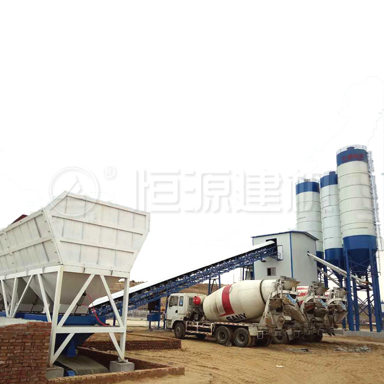 嘉兴混凝土搅拌设备 hzs120立方搅拌站设备 hzs120搅拌站价格