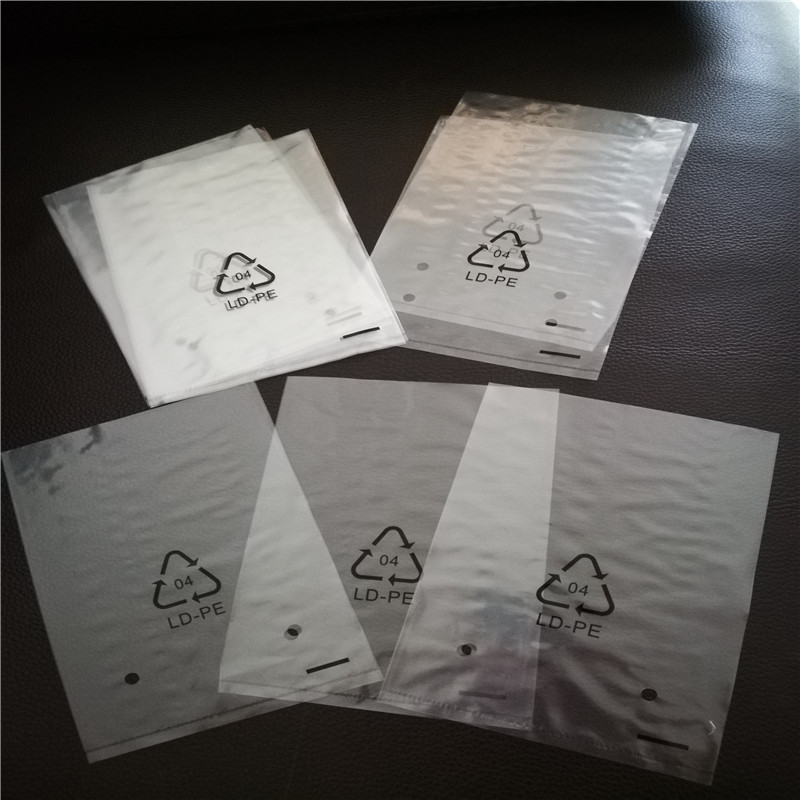 定制印环保标志pe胶袋排气游戏配件骨袋包装拼图产品pe平口袋