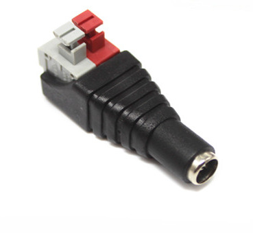 dc头电源按键母头  公母头