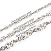 Fashionable necklace stainless steel, high-end accessory