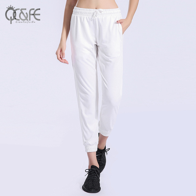 New Sports Pants Women Loose Breath Leisure Slim Yoga Fitness Running Closure Length Pants