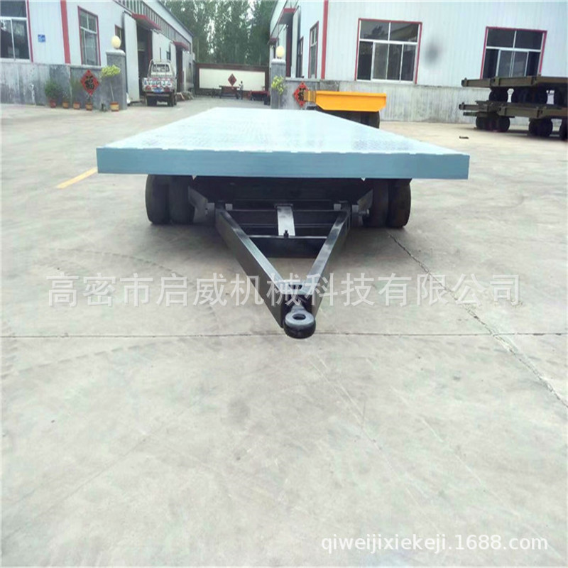 货源供应  12吨平板拖车     厂区转运         弹簧减震厂家供应