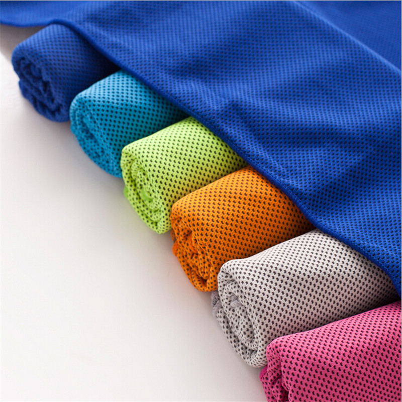 colorful cooling towel