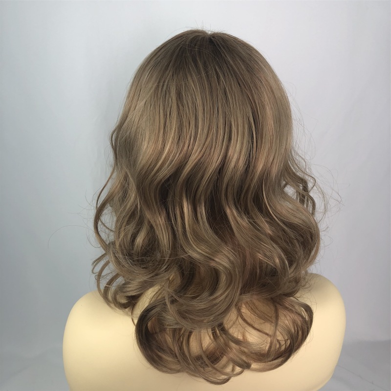 Unisex Mode Straße Hochtemperaturdraht Langes Lockiges Haar Perücken display picture 4