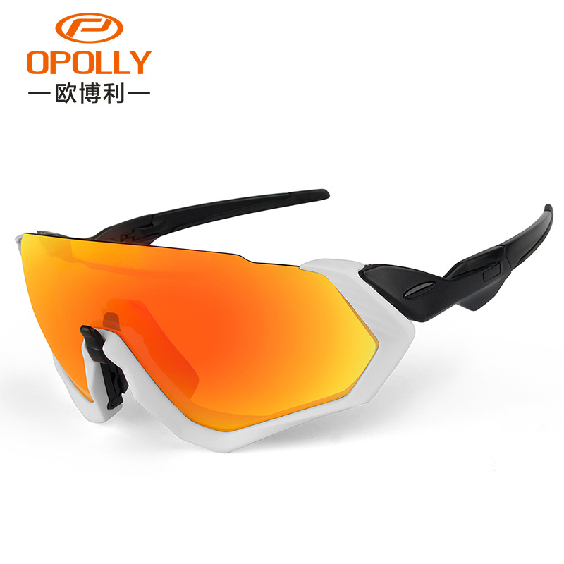 厂家直销 运动户外骑行风镜 徒步防紫外线眼镜 马拉松偏光眼镜|ru