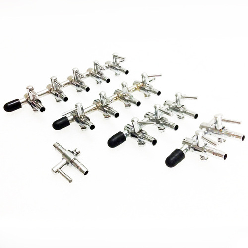 Fish tank oxygen pipe stainless steel distributor metal air volume regulating valve aquarium oxygen pump air regulating valve