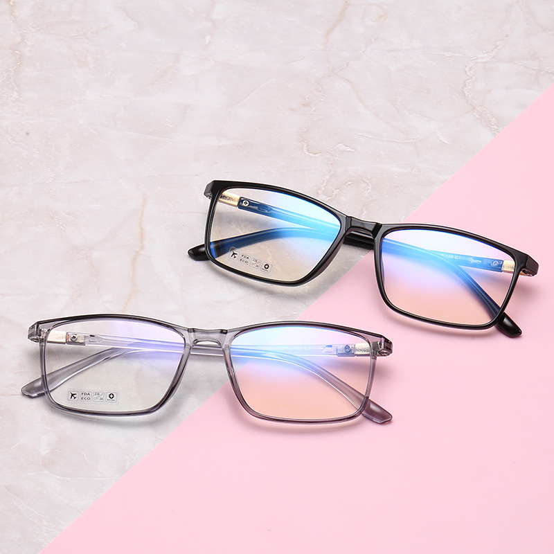 新款时尚眼镜架 男女眼镜框 潮流轻盈方形光学镜架平光镜2194