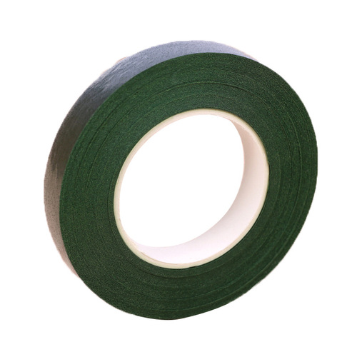Green tape, fabric tape, strong high-viscosity packaging material, twist stick bouquet, green tape diy production material