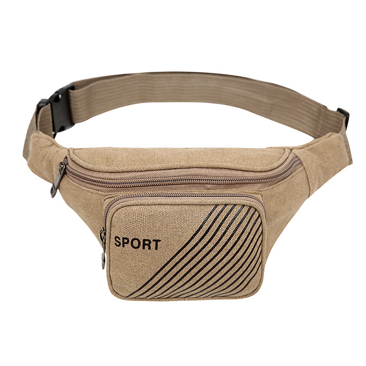 man Belly Storage Waist pack washing canvas Cashier Waist pack Diagonal One shoulder Money Waist pack Stall goods