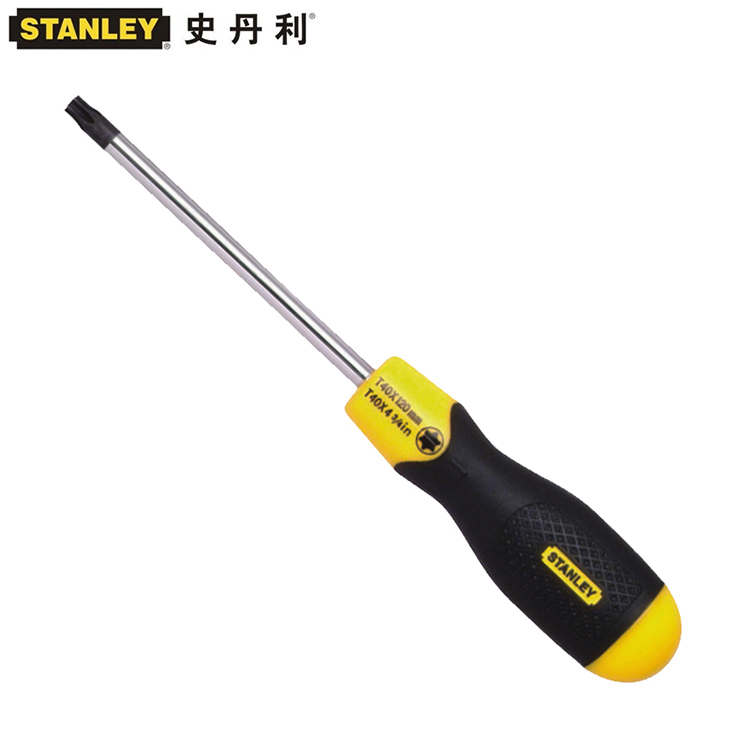 胶柄中孔花形螺丝批,TT30×120mm