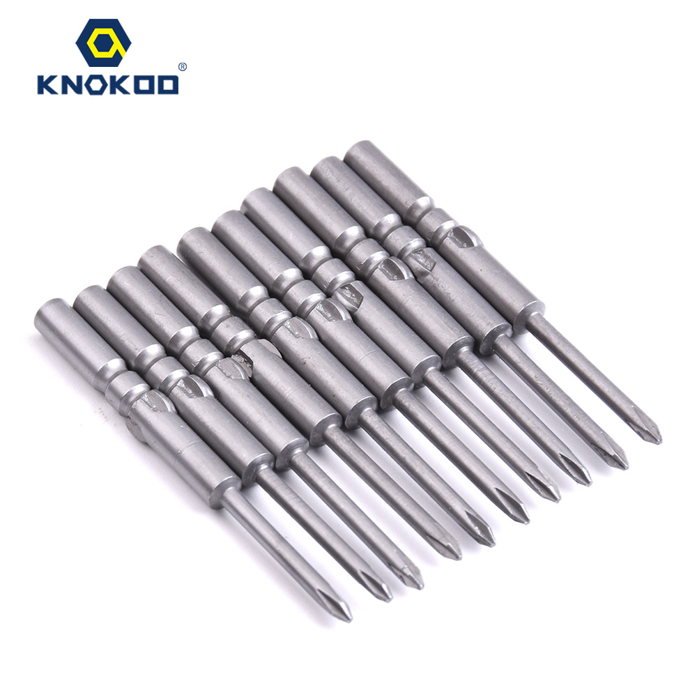 诺好KNOKOO 801系列十字加硬加长批头电动强磁批头电批咀螺丝刀头