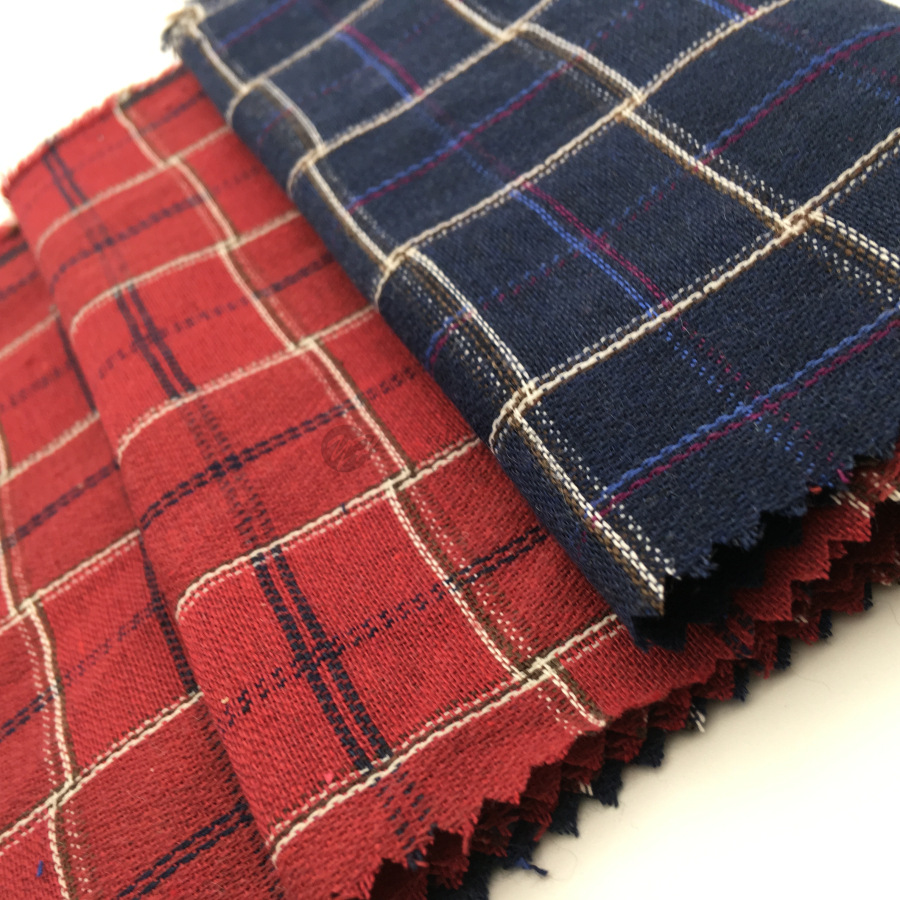 厂家直销 现货供应 涤棉彩格 外贸专款 男女通用 批发