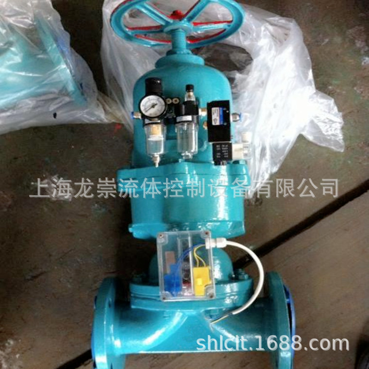 G6B41J國(guó)標(biāo)氣動(dòng)常閉式襯膠隔膜閥-5