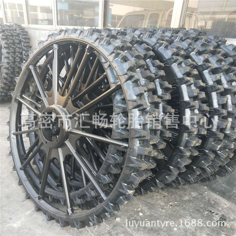 水田高花插 秧机轮胎 1.8米2.0米14个撑2.2米打药机轮胎