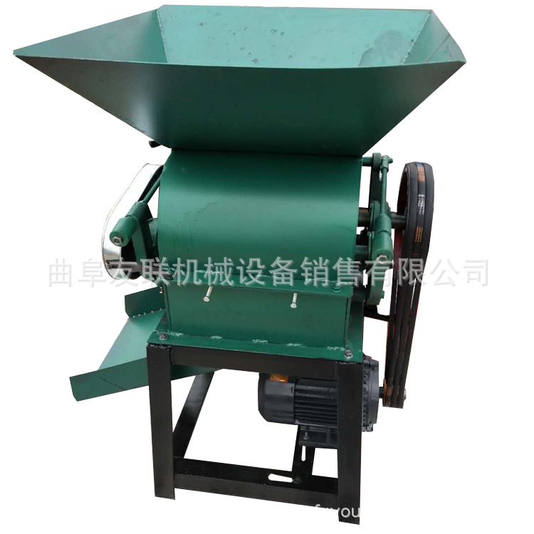 电动220v粮食挤扁机 立式大豆挤扁机  麦扁粮食挤扁机37