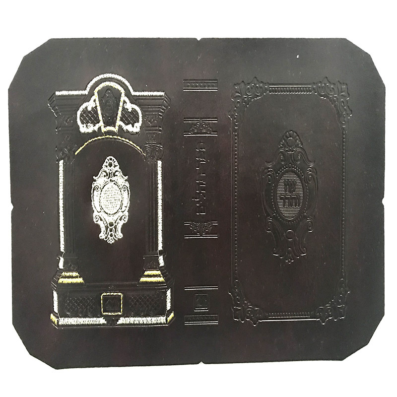 深圳龙岗电绣厂复古刺绣各类手工布书套  笔记本 布艺书皮手账本