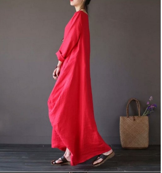 Long dress in different colors