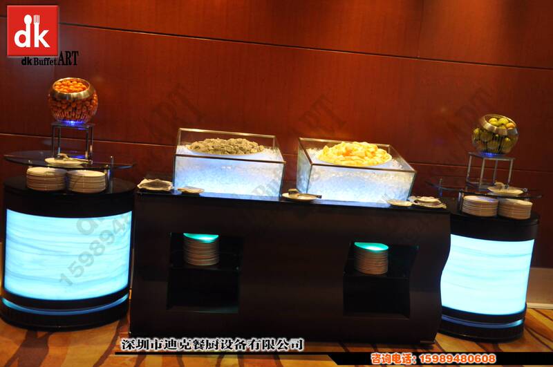 Buffet Table Bar Table Cup Washer Coffee Machine Ice Maker Blender Matching