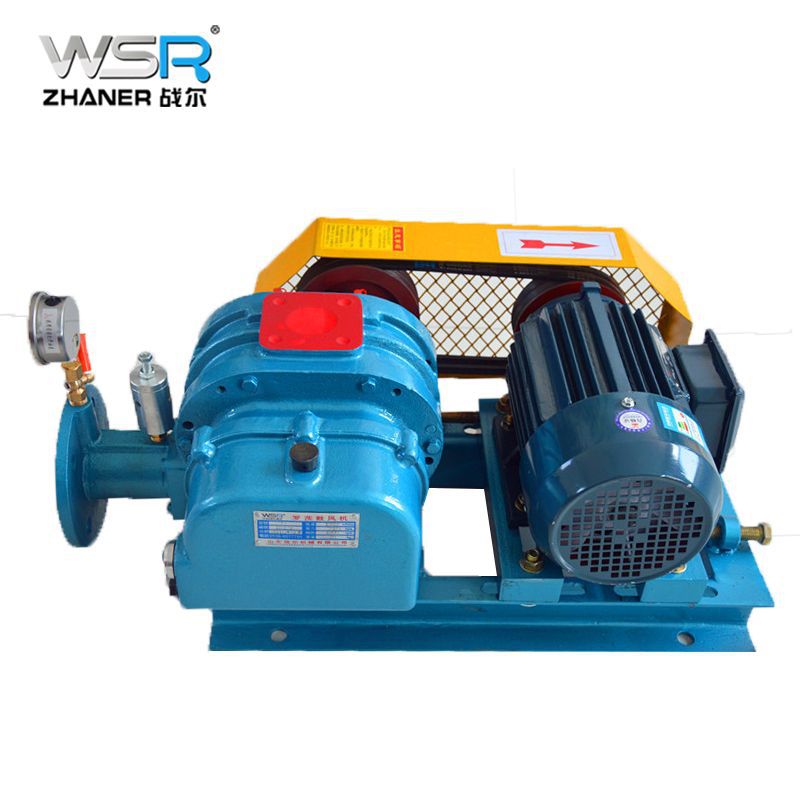 专业生产罗茨鼓风机厂家,战尔机械7.5KW,Z污水曝气水产养殖用罗茨