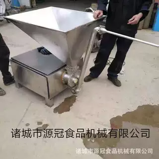 诸城气动灌肠机 香肠液压灌肠机 腊肠齿轮灌肠设备 厂家供应
