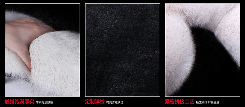 New Car Seat Cover Full Surround Winter Plush Warm Car Seat Cover