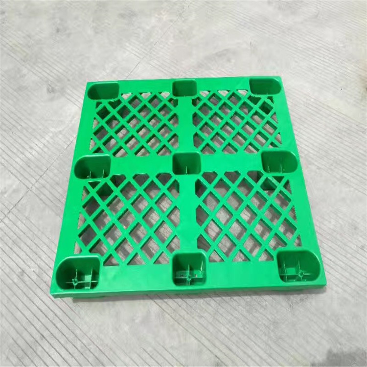 厦门/同安超市用轻型塑料托盘1000*800*145广西网格九脚塑胶栈板
