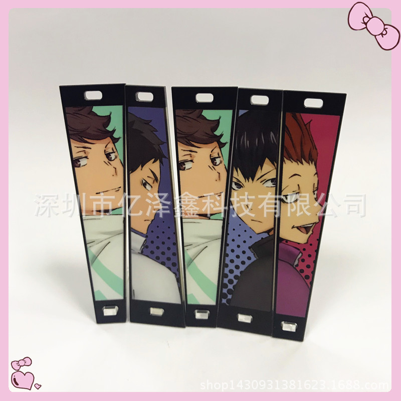 厂家定制动漫人物组合亚克力人形立牌 摆件 桌面站立人物立座