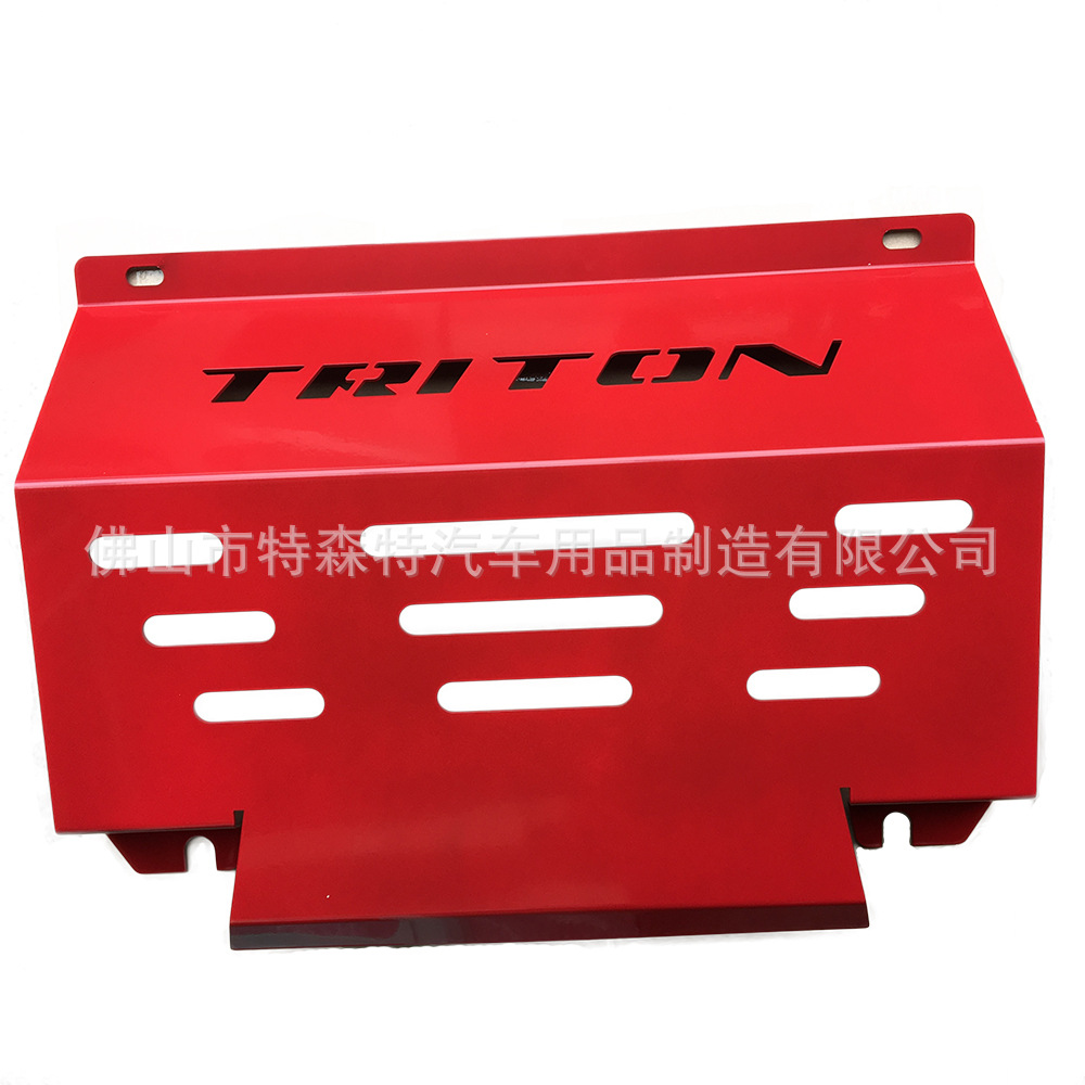 TRITON L200 2019+发动机护板 不锈钢发动机护板 皮卡 防腐下护板