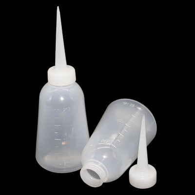 工业用加厚型尖嘴壶 机油壶 点胶瓶 大号油壶250ml 塑料瓶|ms