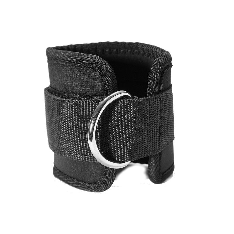 腳踝扣健身腳踝綁帶包邊腿部運動訓練組合護具彈力繩配件廠家直銷