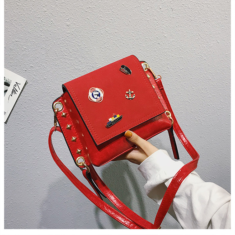 PU Korea Shoulder bag (red) NHPB6738red