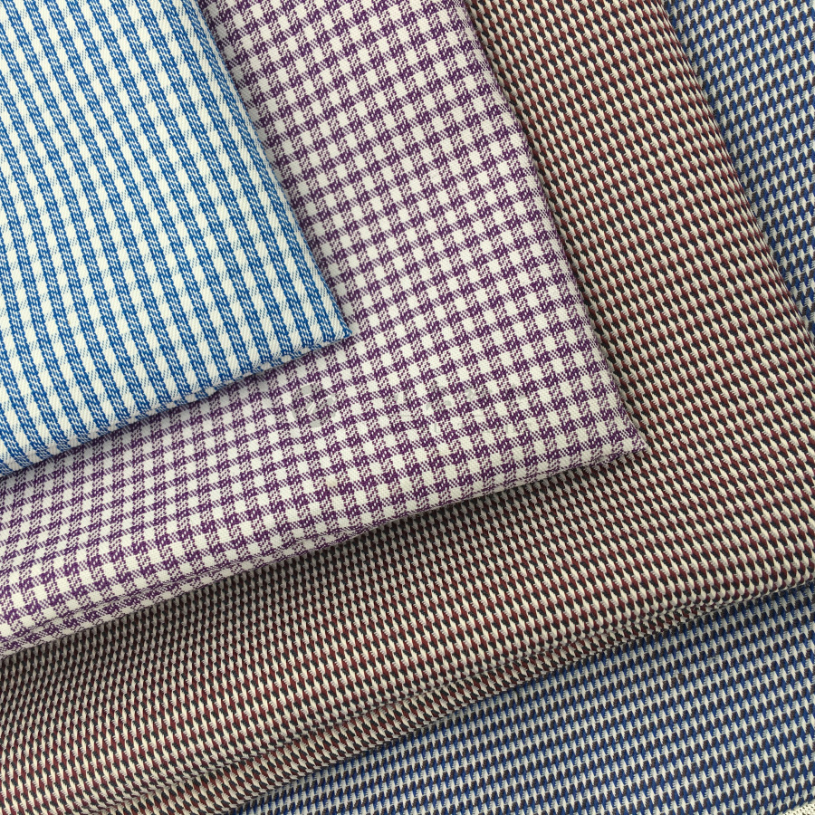 厂家直销 现货供应 色织面料 时装面料 男女通用 休闲衬衫布